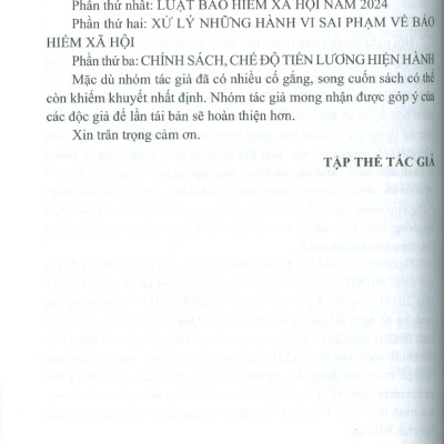 Luật Bảo Hiểm Xã Hội Năm 2024 Xử Lý Những Hành Vi Sai Phạm Và Chính Sách, Chế Độ Tiền Lương Hiện Hành 