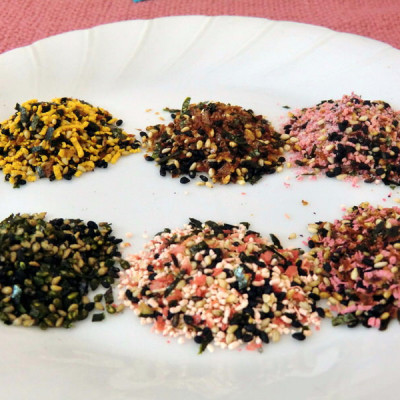 Gia vị rắc cơm 6 vị 30 gói, nội địa Nhật Bản