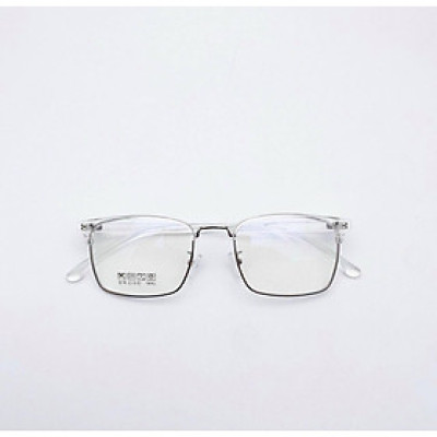 Kính Mắt Vuông Nửa viền Gọng Nhựa Dẻo TR90 Cao Cấp - Nhiều Màu Lựa Chọn