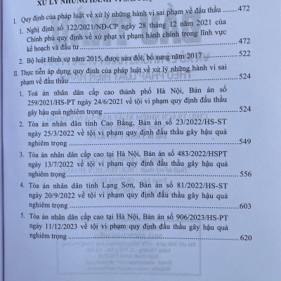 Quy Định Về Đấu Thầu Và Xử Lý Những Hành Vi Sai Phạm Theo Pháp Luật Hiện Hành 