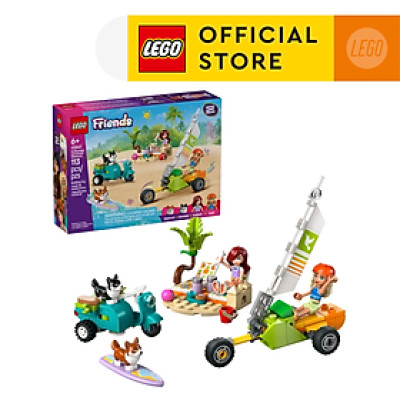 LEGO FRIENDS 42641 Đồ Chơi Lắp Ráp Cuộc Phiêu Lưu Xe Scooter Và Lướt Sóng (113 chi tiết)