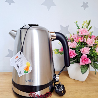 Ấm siêu tốc cao cấp UNIE UEK1761S, Màn hình LED hiển thị sắc nét, công suất 2000W,dung tích 1.7L,Chất liệu an toàn cho sức khoẻ ,Hàng Chính hãng bảo hành 12 tháng