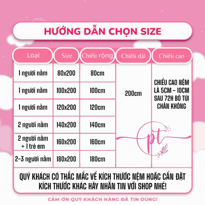 Nệm Bông Trải Sàn Xuất Nhật Fukoji, Kích Thước 1mx2m, 1m4x2m, 1m6x2m dày 7-9cm