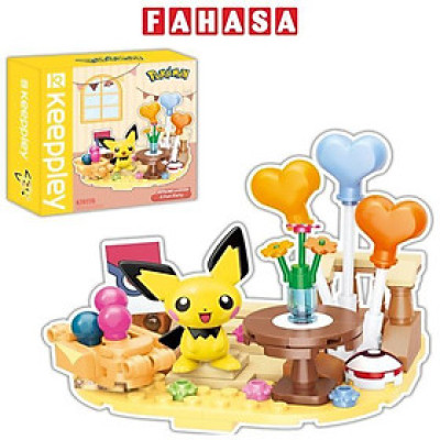 Đồ Chơi Lắp Ráp Pokémon - A Fun Party - Keepplay K20226 (240 Mảnh Ghép)