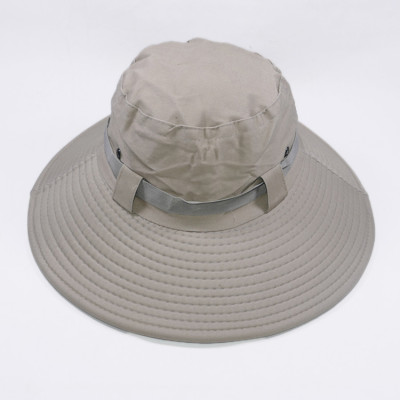 Mũ tai bèo mùa hè xanh tình nguyện, vành rộng 26cm chống nắng tốt, vải kaki thoáng mát