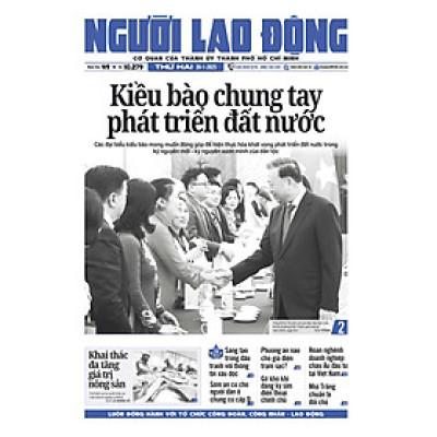 báo Người Lao Động từ ngày 20-01-2025 đến 24-01-2025