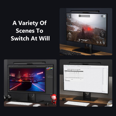 Đèn Treo Màn Hình Xiaomi Ecochain Lymax Plus Điều Chỉnh Ánh Sáng Bảo Vệ Mắt Có Remote Đa Chế Độ Ánh Sáng - Hàng Chính Hãng