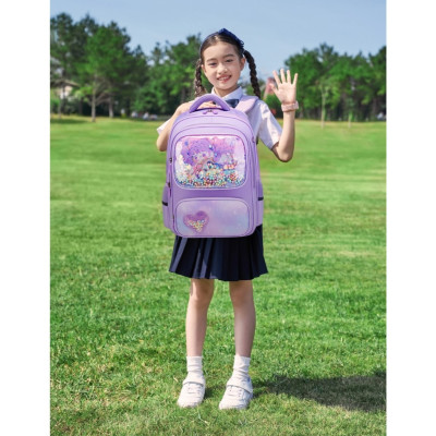 SUN EIGHT -  90378  Balo học sinh Cấp 1 siêu nhẹ, chống gù, chống thấm nước, cặp sách học sinh