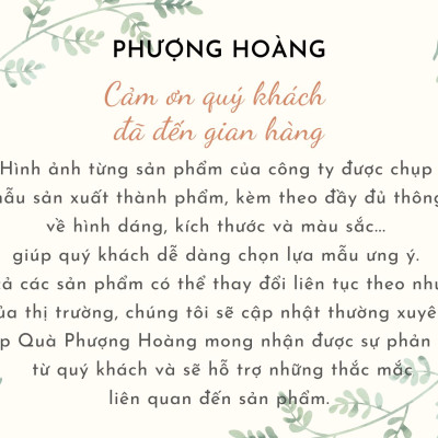 HỘP QUÀ LỤC GIÁC L010 - 10.5 X 15.5 CM - GIAO NGẪU NHIEN