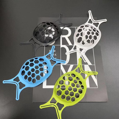 Đệm lưới nâng khẩu trang Khung đỡ khẩu trang 3d silicon silicagel thoáng khí giúp dễ thở không dính son