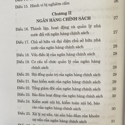 Luật Các Tổ Chức Tín Dụng