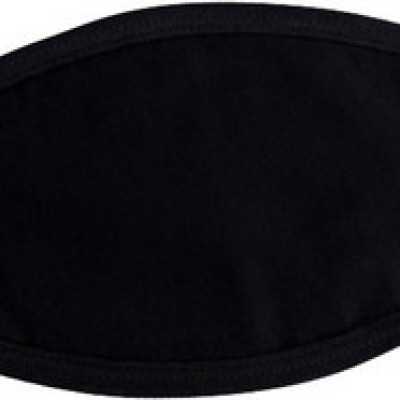 Khẩu trang trơn màu đen, Khẩu trang vải màu đen trơn