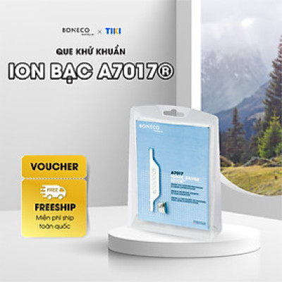 Que khử Ion bạc A7017 BONECO chống vi khuẩn, hạn chế sự tăng trưởng của vi sinh vật , dùng cho máy phun sương tạo ẩm - Hàng Chính Hãng