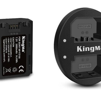 Combo 2 pin 1 sạc đôi Kingma NP-FZ100 hàng chính hãng.