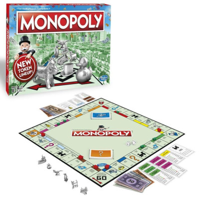 Cờ Tỷ Phú Cơ Bản Monopoly Hasbro Gaming - C1009