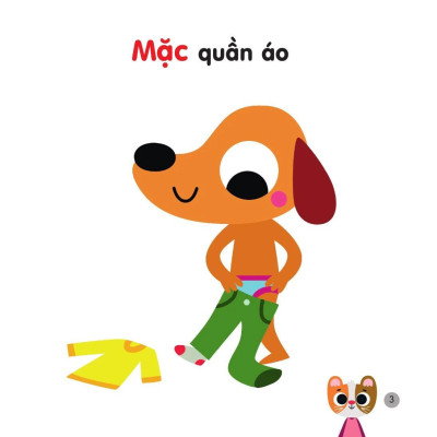 Sách 200 Từ Vựng Mẹ Cùng Con Học Nói - Những Việc Bé Làm