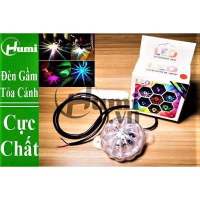 Đèn Gầm Xe Máy Ô Tô 12V - 80V - 48 Tia Đảo Màu Tự Động Chống Nước và Độ Sáng Cao: Loại Tốt