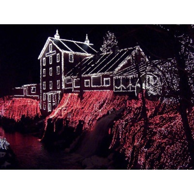 Dây Đèn Led Chớp Màu Đỏ 4m Bóng Tiêu