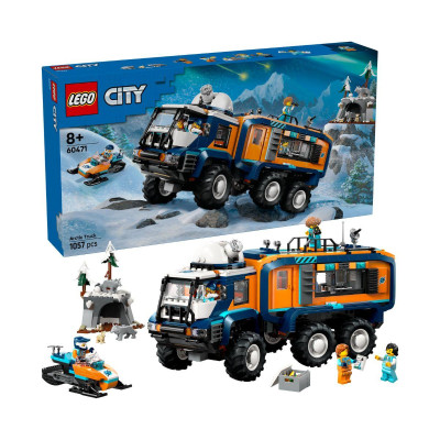LEGO CITY 60471 Đồ Chơi Lắp Ráp Xe Thí Nghiệm Khám Phá Bắc Cực (1064 chi tiết)