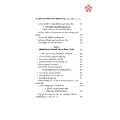 Quyền lực Mỹ trong quan hệ ngoại giao: Tiếp cận từ góc độ lịch sử và văn hóa (bản in 2023)