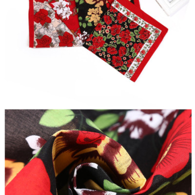 Khăn Bandana phong cách Vintage dễ thương 54x54cm