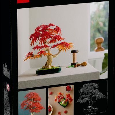 Đồ Chơi Lắp Ráp Cây Bonsai Lá Phong Đỏ - Lego Botanicals 10348 (474 Mảnh Ghép)