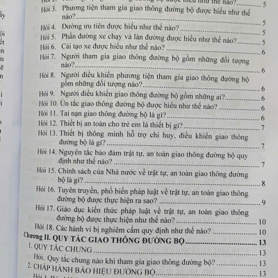 Xử phạt vi phạm hành chính về trật tự, an toàn giao thông trong lĩnh vực giao thông đường bộ