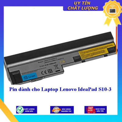 Pin dùng cho Laptop Lenovo IdeaPad S10-3 - Hàng Nhập Khẩu  MIBAT972