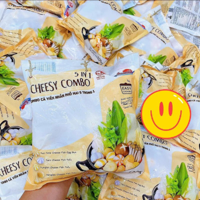 COMBO CÁ VIÊN NHÂN PHOMAI 5 TRONG 1 500GR _ CHEESY COMBO 5IN1 500GR