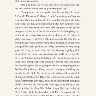 Trò Chơi Của Trẻ Em Ở Bắc Kỳ