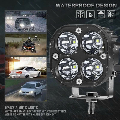 Đèn Trợ Sáng Xe Máy L4X ZTUN – Cho Khách Vip, Siêu Sáng, Thiết Kế Đẹp