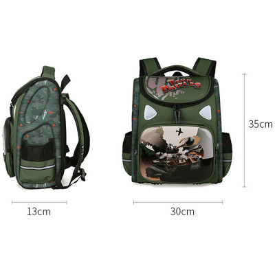 Ba lô học sinh tiểu học, ba lô học sinh vỏ cứng PC phong cách mới  - BEE GEE HS1306