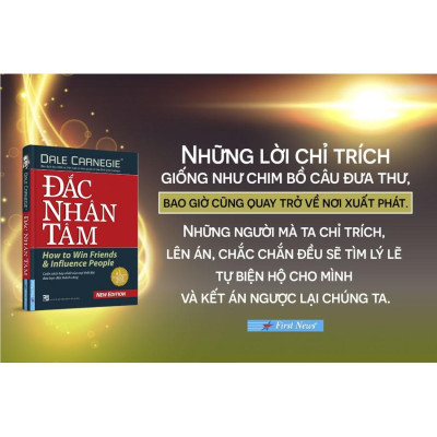 Đắc Nhân Tâm (Bìa cứng) - Dale Carnegie