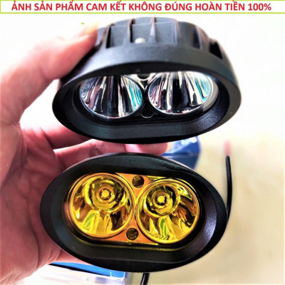 Đèn Trợ Sáng Xe Máy Ô Tô L2 Mắt Cú Mẫu Mới – Cực Ngầu, Siêu Sáng, Lắp Mọi Loại Xe