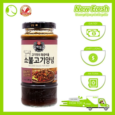 [GIAO NHANH HCM] Sốt ướp thịt bò Bulgogi Hàn Quốc - Hũ 290Gr