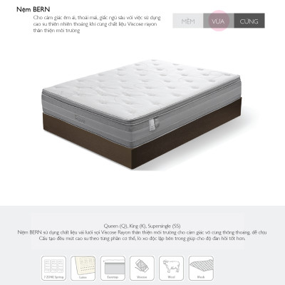 Nệm Bern 1.6m Jang In 1301700001-02