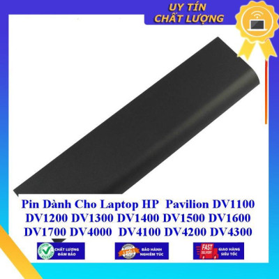 Pin dùng cho Laptop HP Pavilion DV1100 DV1200 DV1300 DV1400 DV1500 DV1600 DV1700 DV4000 DV4100 DV4200 DV4300 DV5000 - Hàng Nhập Khẩu  MIBAT92