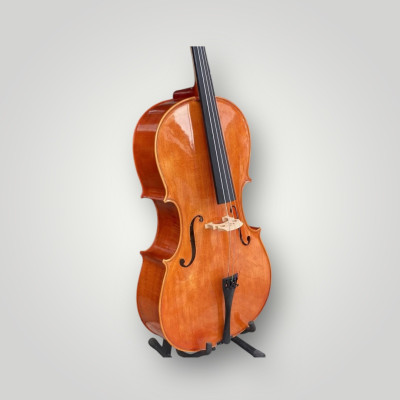 Đàn Cello Woim Saiger Full Size 4/4 Tặng Kèm Bao, Vỉ Kéo, Rosin, Khăn Nhung Lau Đàn.