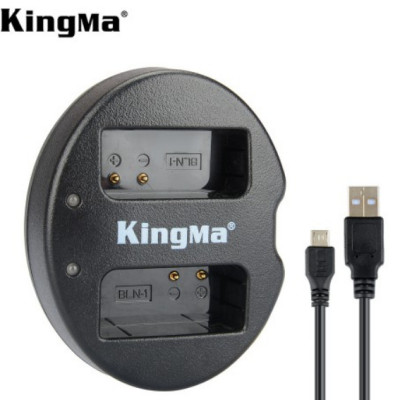 Combo 1 pin 1 sạc Kingma for Olympus BLN-1 - Hàng chính hãng