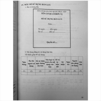 Sách Nghiệp Vụ Văn Thư Lưu Trữ – Quy Định Thời Hạn Bảo Quản Hồ Sơ, Tài Liệu Hình Thành Trong Hoạt Động Của Cơ Quan, Tổ Chức, Doanh Nghiệp - V2254T