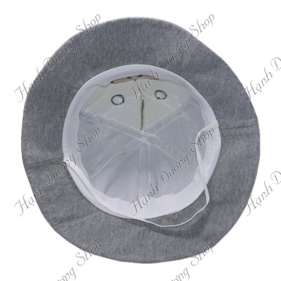 Nón bucket con trâu dành cho bé gái từ 2 - 5 tuổi, kiểu dáng con trâu độc đáo, ngộ nghĩnh - Hạnh Dương
