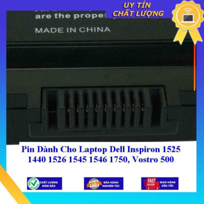 Pin dùng cho Laptop Dell Inspiron 1525 1440 1526 1545 1546 1750 Vostro 500 - Hàng Nhập Khẩu  MIBAT284