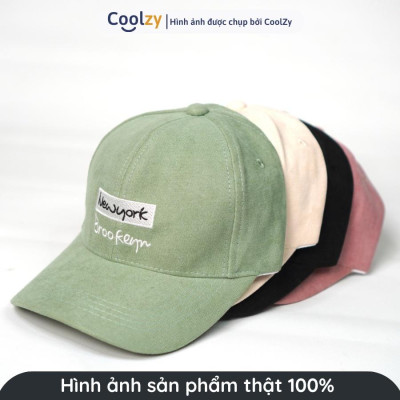 Mũ lưỡi trai ️ Nón kết thêu chữ Newyork phong cách Ulzzang form unisex nam nữ N03