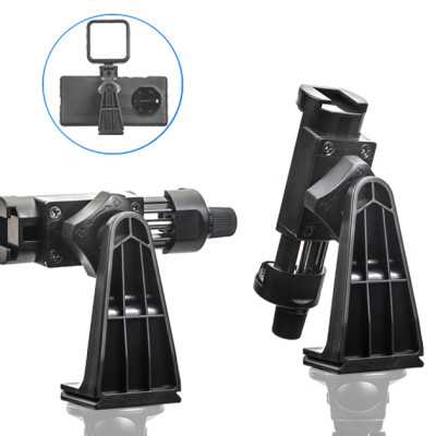 Đầu kẹp điện thoại Yunteng VCT-358 gắn tripod ren 1/4 và xoay 360 độ - Hàng chính hãng