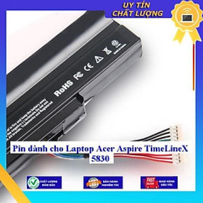 Pin dùng cho Laptop Acer Aspire TimeLineX 5830 - Hàng Nhập Khẩu  MIBAT782