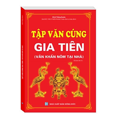 Sách - Tập văn cúng gia tiên (Văn khấn nôm tại nhà) - BOOKCITY