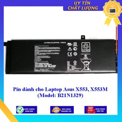 Pin dùng cho Laptop Asus X553 X553M (Model: B21N1329 ) - Hàng Nhập Khẩu New Seal