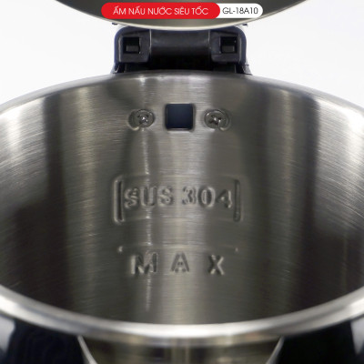 Ấm siêu tốc Gali GL-18A10 dung tích 2.2 Lít. Thiết kế 2 lớp chống nóng, giữ ấm . Hàng chính hãng, bảo hành 24 tháng