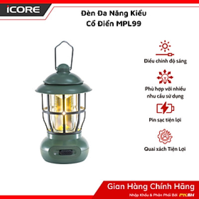 Đèn Đa Năng Kiểu Cổ Điển iCore MPL99 - Hàng chính chính