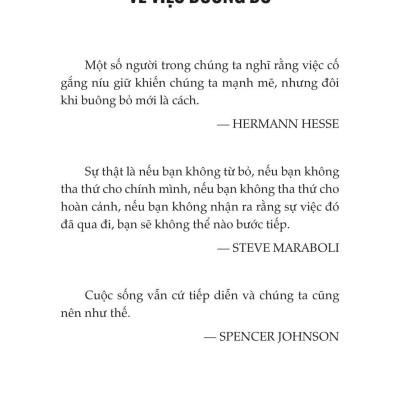 Nghệ Thuật Buông Bỏ - Vượt Qua Tổn Thương Để Đi Đến Bến Bờ Hạnh Phúc